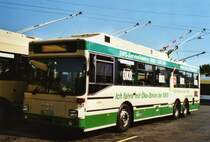 SWS Solingen Nr. 51/SG-SW 251 MAN/Gr�f&Stift Trolleybus am 5. Juli 2009 Solingen, Betriebshof