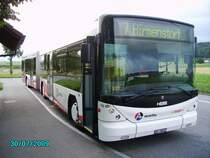 Wagen 143 an der Haltestelle Bettlen in W�renlos.