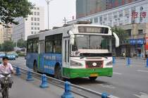 Bus der Linie 802 am 18. Juli 2009 in Chengdu.