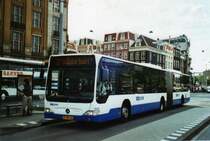 GVB Amsterdam Nr. 325/BT-NH-66 Mercedes Citaro am 6. Juli 2009 Amsterdam, Bahnhof