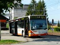 BSU - Mercedes Citaro Nr.74 SO 142074 unterwegs auf der Linie 3 bei der Haltestelle beim Bahnhof von Lohn-Lterkofen am 05.08.2009