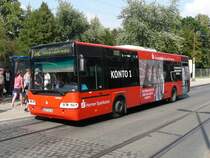 17.08.09,NEOPLAN der HCR Nr.40 in Wanne Eickel.