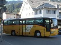 MB O404 bei der Wegfahrt in Ilanz!
Aufgenommen am 16.08.2009
