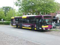 MAN Niederflurbus 2. Generation auf der Linie 26 nach Hamburg Airport am Bahnhof Rahlstedt.