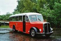 Friesch Rijdend Autobus Museum (Jan Hofstra Reizen), Drachten Nr. 9/BE-04-89 Saurer/R&J (ex Hsler, Rickenbach) am 7. Juli 2009 Drachten, Autobus Museum