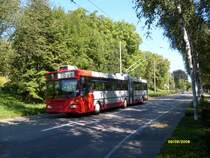Ein ungewollter Bildeffekt entstand am 9.9.08 in Zinzikon bei der Vorbeifahrt des Mercedes-Benz 144.