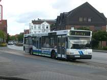 Neoplan N 40-Serie auf der Linie 2 nach Borby am Bahnhof Eckernfrde.