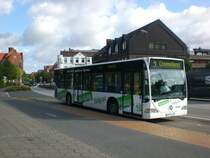 Mercedes-Benz O 530 I (Citaro) auf der Linie 4 nach Domsland am Bahnhof Eckernfrde.