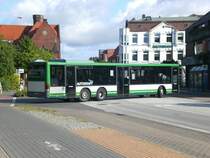 Setra S 300er-Serie NF auf der Linie 3010 nach Kappeln am Bahnhof Eckernfrde.