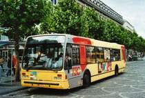 TEC Nr. 5.192/HMN-447 Van Hool am 8. Juli 2009 Li�ge, Place Saint-Lambert