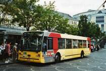 TEC Nr. 5.874/BAW-485 Van Hool am 8. Juli 2009 Li�ge, Place Saint-Lambert