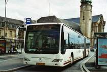 Voyages Ecker VE 2019 Mercedes Citaro am 8. Juli 2009 Luxembourg, Bahnhof