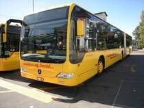 Neuer Citaro 88 am 29.08.2009 am Bahnhof Liestal.