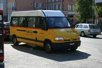 PU Morattel, S�deilles, VD 3'757 (Renault Master T35 120dci, 2002) am 31.8.2009 in Payerne.