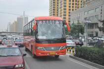 Doppelstockbus am 24. Juli 2009 in Xining