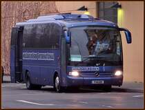 Mercedes Tourino vor dem Interhotel in Stralsund.  am 25.12.07