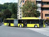 Lion's City CNG am Bahnhof Feldkirch am 18/08/09.