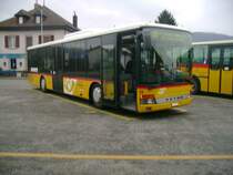 Setra S 315 NF AG 428673 (Regie Frick/Aarau) am Bahnhof Frick; Aufnahme vom 13.01.2008