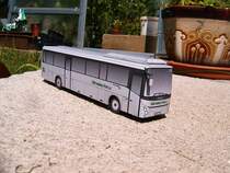 Iveco Evadys H Reisebus, Papierbogen von CSAD autobusy Plzen, Masstab 1:87