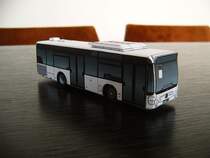 Mercedes-Benz Citaro K Niederflurstadtbus, Papierbogen 1:87, eigene Konstruktion