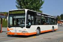 BSU, Solothurn Nr. 69/SO 142'069 Mercedes Citaro ohne seitliches BSU-Logo am 10. September 2009 beim Bahnhof Lohn-Lterkofen.