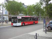 Hier ist ein MAN City Lions der RSW zu sehen. Das Foto wurde auf dem Landwehrplatz in Saarbrcken aufgenommen.