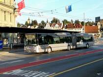 Auto AG Rothenburg - Irisbus Nr.36  LU 233709 unterwegs in der Stadt Luzern am 07.09.2009