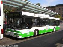 Auf diesem Foto ist ein Bus von MAN zu sehen. Der Bus fhrt als Linie MS1 nach St.Avold in Frankreich.