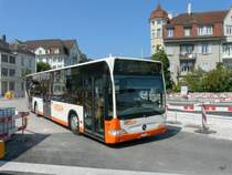 BSU - Mercedes Citaro Nr.82  SO 148782 unterwegs auf der Linie 5 auf dem Bahnhofsplatz in Solothurn am 08.09.2009