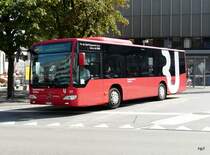 RJ + VZO - Mercedes Citaro Nr.201  ZH 745201  unterwegs auf der Linie 994 bei den Haltestellen vor dem Bahnhof in Rapperswil am 07.09.2009