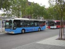 Hier ist der Citaro der Firma Jochem Reisen zu sehen, und ein MAN City Lions der RSW. 