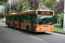 SASA, Meran, Nr. 294 (BH112JA, Mercedes-Benz O405GN2) am 12.9.2009 auf der Europaallee in Meran. 