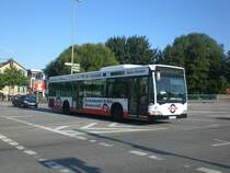 Mercedes-Benz O 530 I (Citaro) auf Betriebsfahrt am S-Bahnhof Harburg.