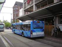 Und auch diesen Citaro habe ich bereits Fotografiert. Diesmal habe ich die R�ckseite am Hauptbahnhof Fotografiert.