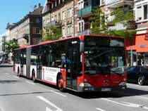 Stadtwerke Konstanz - Mercedes Citaro Nr.36  KN.C 1136 unterwegs auf der Linie 12 in der Stadt Konstanz am 31.08.2009