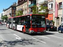 Stadtwerke Konstanz - Mercedes Citaro Nr.37  KN.C 1137 unterwegs auf der Linie 12 in der Stadt Konstanz am 31.08.2009