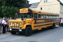 Thomas Built Buses Bus, aufgebaut auf einen Chevrolet Chassis, aufgenommen am 12. September 2009 in Sch�nheide.