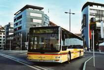 STI Thun Nr. 129/BE 800'129 MAN am 9. August 2009 Thun, Bahnhof