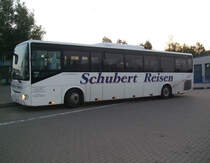 Schubert Reisen steht zur einer Tagestour von Rostock nach Koebenhavn am ZOB Rostock Hauptbahnhof/S�d bereit.(16.09.09)
