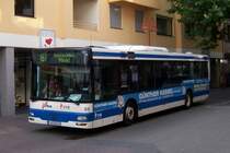 Wagen 64 der VVB, MAN NL263 aus dem Jahre 2001