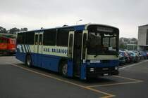 PU AVO, Orbe, Nr. 92 (VD 1'124, NAW/Lauber BH4-23, 1992) am 16.9.2009 beim Bahnhof Orbe.