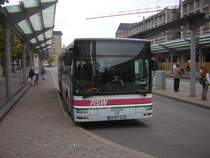 Auch hier ist ein MAN Bus zu sehen den ich am 16.09.2009 Fotograffiert habe. Dieses Fahrzeug geh�rt der RSW ( Deutsche Bahn).