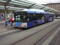 Dieses Foto zeigt einen MAN Erdgasbus. Das Foto wurde am 16.09.2009 aufgenommen.