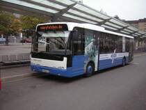Auf diesem Foto ist ein Bus der Marke VDL-Berkhof zu sehen. Auch dieser Bus ist f�r einen Privaten Unternehmer im Einsatz. Der Bus geh�rt der Firma H�ther und Junkes aus Homburg Saar,