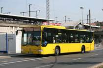 MVG 6001 als Linie 194 Richtung Gelsenkirchen HBF am Verkehrsplatz in Essen Steele.
18.9.2009