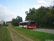 Stadtbus Winterthur Nr. 283 am 18.9.09 beim Bahnhof Wiesendangen.