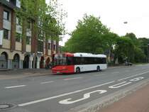 Einsam und verlassen steht dieser Solaris Urbino12 EEV der BSAG in der N�he des Bahnhof Vegesack. 