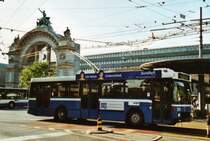 VBL Luzern Nr. 254 NAW/R&J-Hess Trolleybus am 15. August 2009 Luzern, Bahnhof