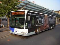 Auf diesem Foto ist einer der neuen Citaro Busse zu sehen. Das Foto wurde in Saarbrcken am Hauptbahnhof aufgenommen. Die Aufnahme des Fotos war der 21.09.2009.