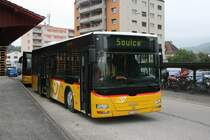 PU Chemins de fer du Jura, Tavannes, JU 34'260 (MAN Lion's City M/A35, 2006) am 21.9.2009 in Bassecourt.